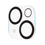 Tempered Glass Camera Lens Protector for iPhone 15 / 15 Plus Anti-scratch HD Clear Phone Lens Film