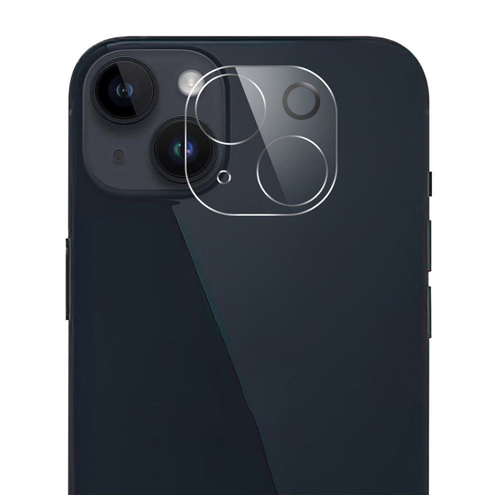 Hærdet glas kamera linsebeskytter til iPhone 15 / 15 Plus Eksplosionssikker ultraklar telefonlinsefilm