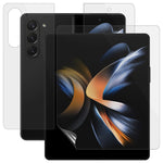 1 Set Front and Back Hydrogel Film for Samsung Galaxy Z Fold5 5G , TPU+PET Front Screen Protector + Back Cover