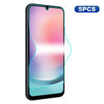 ENKAY HAT PRINCE 5 ST För Samsung Galaxy A24 4G (162,1 x 77,6 x 8,3 mm) / M04 4G / A04e 4G / F04 4G / M54 5G / F54 5G TPE+PET+TPU Hydrogelskydd