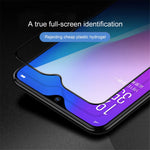 Full Screen Protector for Honor 90 Lite 5G / X50i 5G , 9D Tempered Glass Side Glue Silk Printing Phone Screen Film