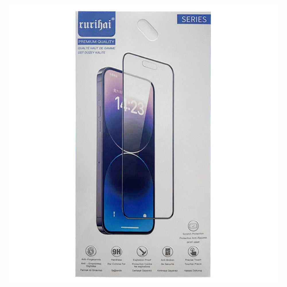 RURIHAI For Xiaomi Redmi Note 12R Pro 5G High Aluminum-silicon Glass Film 0.26mm 2.5D Secondary Hardening Screen Protector