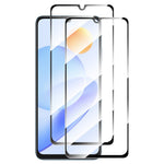 ENKAY HAT PRINCE 2-pack genomskinligt skärmskydd för Huawei Nova Y71 4G / Enjoy 60, silkestryck 9H hög aluminium-kiselglas 0,26 mm 2,5D-film