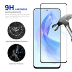 ENKAY HAT PRINCE-skærmbeskyttelse med silketryk til Honor Play7T Pro 5G / X50i 5G / 90 Lite 5G / X40i 5G, 0,26 mm gennemsigtig 2,5D 9H-film af aluminium-silikatglas i høj kvalitet