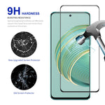 ENKAY HAT PRINCE För Huawei Nova 10z 4G HD Klart Skärmskydd Silk Printing 0.26mm Tjock Aluminium-Silicon Glas 9H 2.5D Film