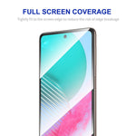 ENKAY HAT PRINCE 2 st. silkestryck 9H 2.5D-film för Samsung Galaxy M54 5G / F54 5G 0,26 mm högt aluminium-kiselglas skärmskydd