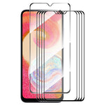 ENKAY HAT PRINCE 5 st för Samsung Galaxy A04e 4G / F04 4G / M04 4G Silkestryckfilm 2.5D Hög Aluminium-Silicon Glas Skärmskydd