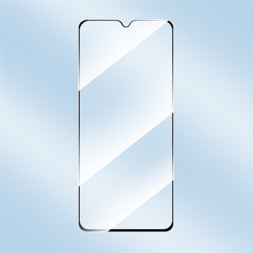 ENKAY HAT PRINCE 9H skærmbeskyttelse i 2.5D silketrykt aluminium-siliciumglas til Samsung Galaxy A04e 4G / F04 4G / M04 4G