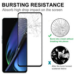 For Oppo K11x 5G High Sensitivity Phone Screen Protector Black Edge Full Glue AGC Glass Screen Film Guard