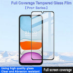 IMAK Pro+-serien til Samsung Galaxy A25 5G (Global) (161,0 x 76,5 x 8,3 mm) skærmbeskyttelse i hærdet glas, eksplosionssikker HD-transparent film