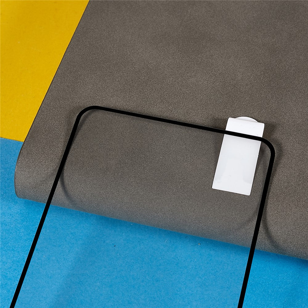 For Xiaomi Redmi Note 12R Pro 5G Tempered Glass Film Full Glue Electroplated Silk Printing Full Screen Protector