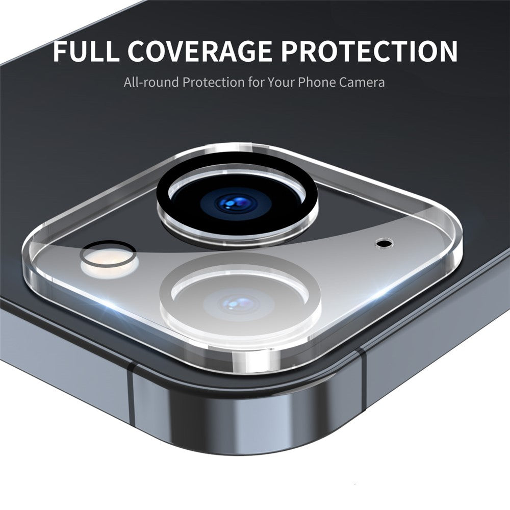 ENKAY HAT PRINCE For iPhone 15 / 15 Plus Camera Lens Protector Tempered Glass High Transparency Lens Film