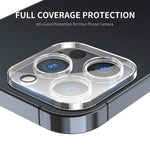 ENKAY HAT PRINCE For iPhone 15 Pro / 15 Pro Max Camera Lens Protector HD Tempered Glass Full Coverage Lens Guard
