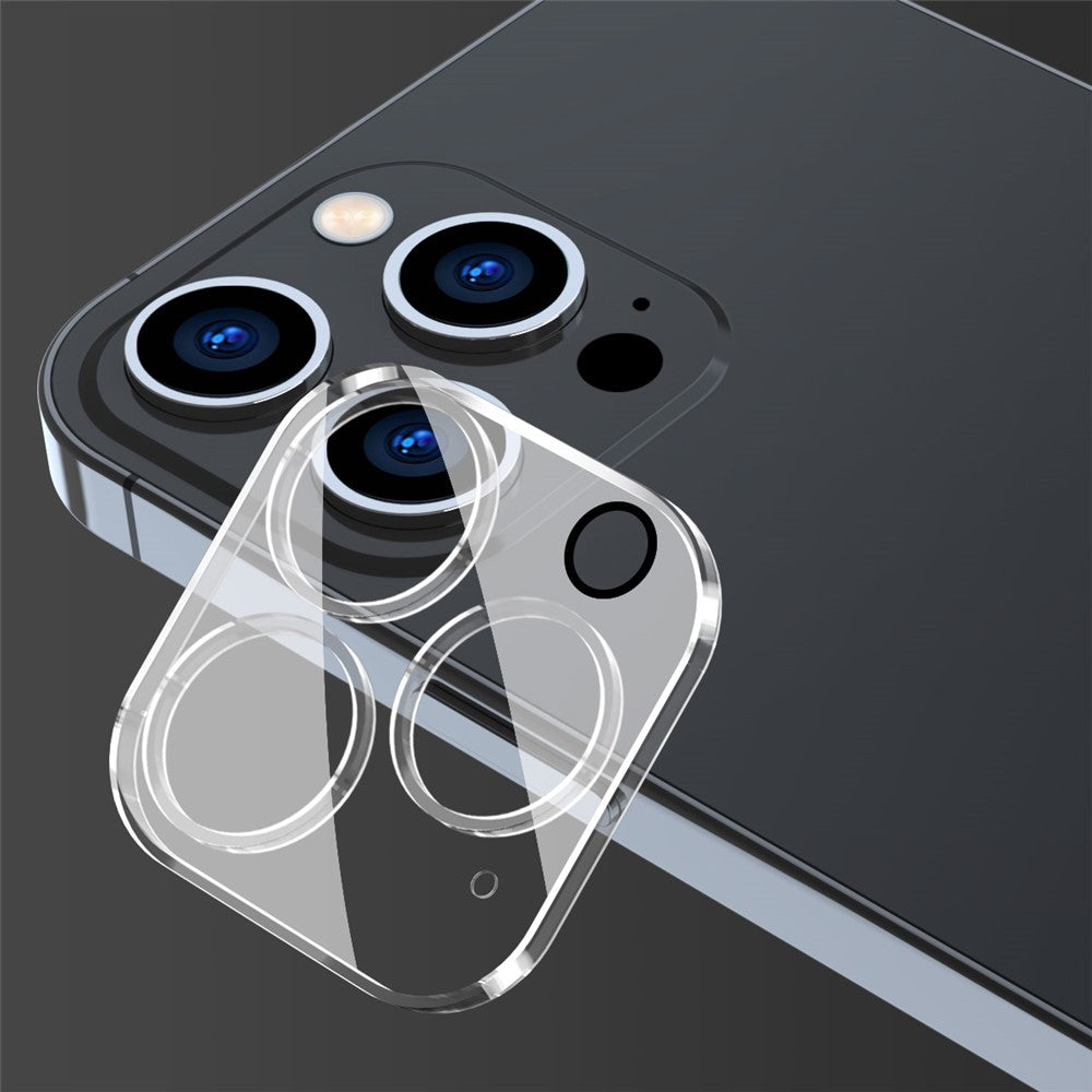 ENKAY HAT PRINCE For iPhone 15 Pro / 15 Pro Max Camera Lens Protector HD Tempered Glass Full Coverage Lens Guard