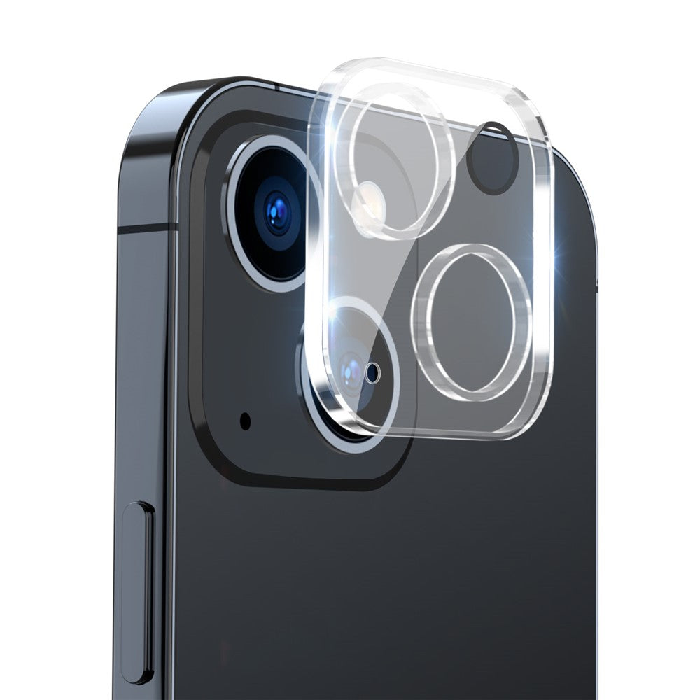 ENKAY HAT PRINCE For iPhone 15 / 15 Plus Camera Lens Protector Tempered Glass Scratch-Resistant Camera Cover Film
