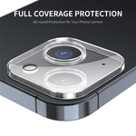 ENKAY HAT PRINCE For iPhone 15 / 15 Plus Camera Lens Protector Tempered Glass Scratch-Resistant Camera Cover Film