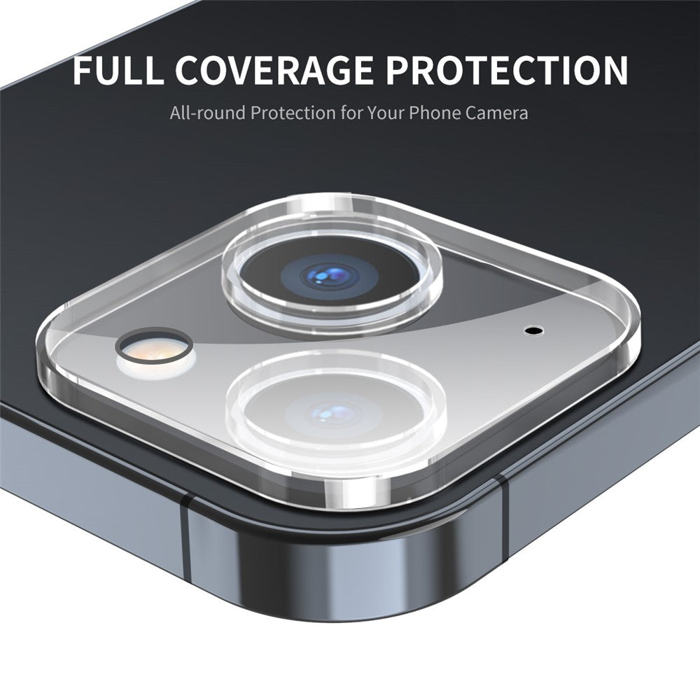ENKAY HAT PRINCE For iPhone 15 / 15 Plus Camera Lens Protector Tempered Glass Scratch-Resistant Camera Cover Film