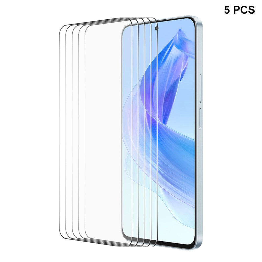 ENKAY HAT PRINCE 5 stk. 0,26 mm skærmbeskyttere til Honor Play7T Pro 5G / X50i 5G / 90 Lite 5G / X40i 5G, 9H 2.5D høj aluminium-silikone-glasfilm