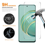 ENKAY HAT PRINCE Helklistrande Skärmskydd för Huawei Nova 10z 4G, 0,26 mm Tjock Aluminium-Silicon Glas 9H 2.5D Film