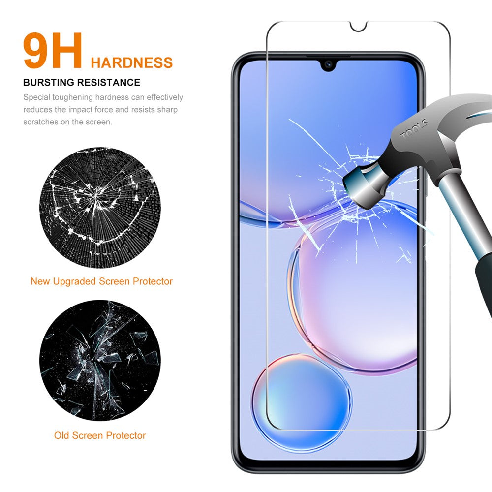 ENKAY HAT PRINCE 5 st. 2.5D skärmskydd för Huawei Nova Y71 4G / Enjoy 60, 0.26 mm 9H HD hög aluminium-kisel glasfilm