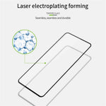 Samsung Galaxy S23 FE Fullt lim Härdat glas Skärmskydd Silk Print Full Cover Film