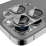 HAT PRINCE ENKAY för iPhone 15 Pro / 15 Pro Max heltäckande kameralinsfilm aluminiumlegering + härdat glas integrerat bakre linsskydd