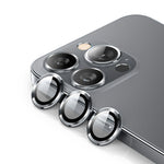 ENKAY HAT PRINCE til iPhone 15 Pro / 15 Pro Max, 1 sæt kameralinsefilm, hærdet glas + ring af aluminiumslegering, linsebeskyttende cover