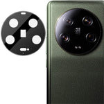 IMAK Kameralinsskydd för Xiaomi 13 Ultra, Härdat Glas Reptåligt Linsfilm för mobil (Svart Version)