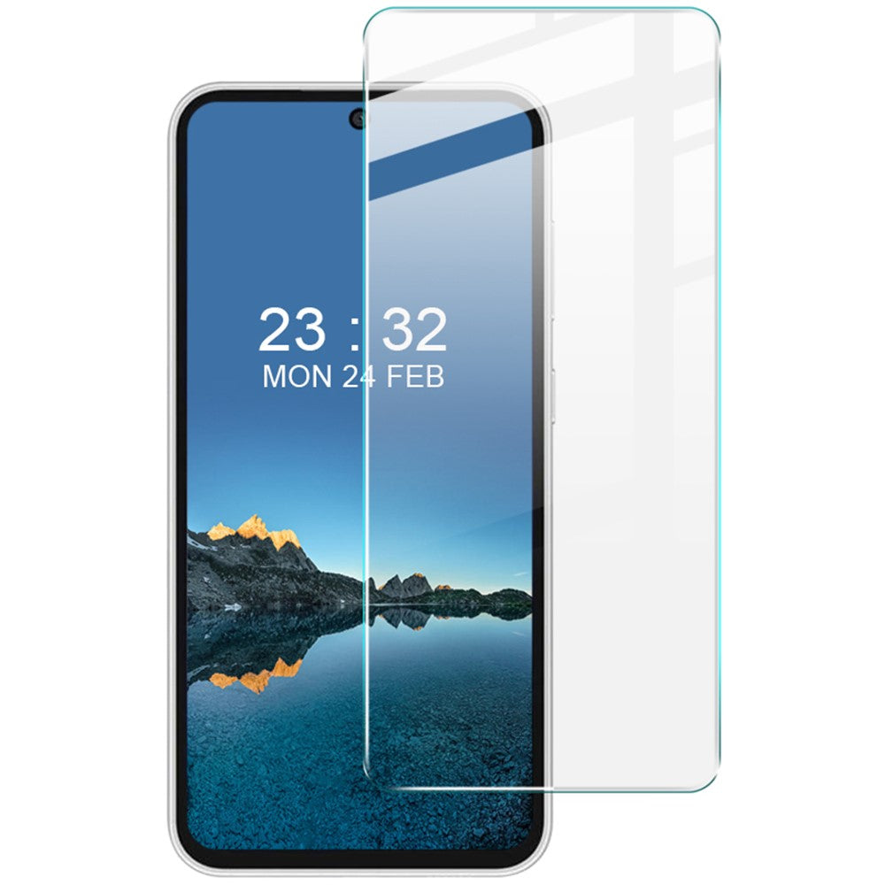 IMAK H-serien transparent skærmbeskyttelse til Samsung Galaxy S23 FE, hærdet skærmbeskyttelsesfilm til mobil