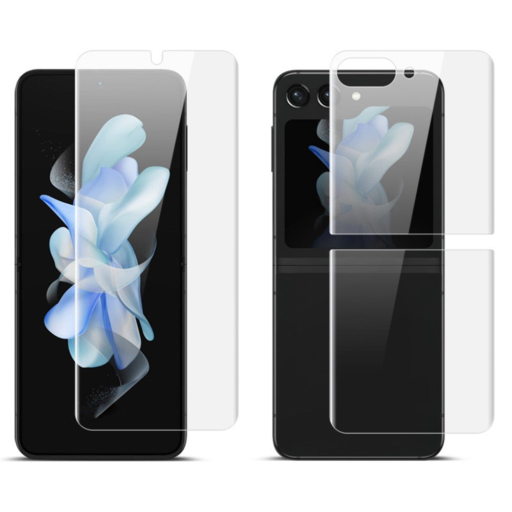 IMAK Hydrogel III For Samsung Galaxy Z Flip5 5G TPU Front Screen Protector Durtproof Back Protective Film