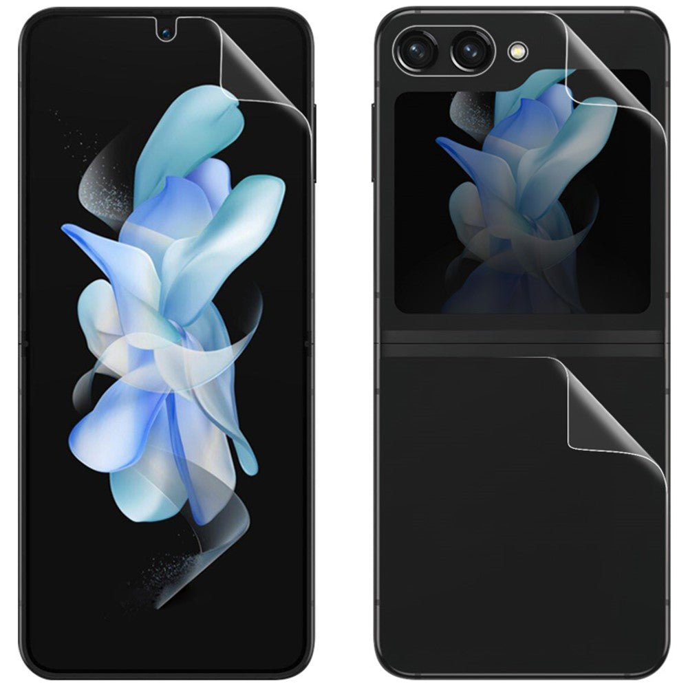 IMAK Hydrogel III For Samsung Galaxy Z Flip5 5G TPU Front Screen Protector Durtproof Back Protective Film