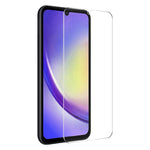ENKAY HAT PRINCE 0,26 mm 9H 2,5D-skærmbeskyttelse til Samsung Galaxy A24 4G (162,1 x 77,6 x 8,3 mm), fulddækkende film i aluminium-silikatglas af høj kvalitet