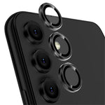 NORTHJO til Samsung Galaxy A14 5G / 4G / A34 5G, 1 sæt kameralinsebeskyttelse med CD-ven-metalring og hærdet glaslinsefilm
