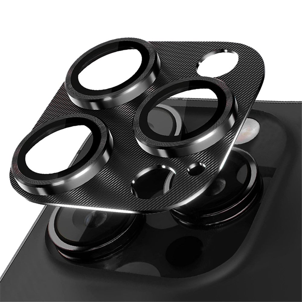 NORTHJO Camera Lens Protector for iPhone 13 Pro / 13 Pro Max , Anti-Scratch CD Vein Tempered Glass Integrated Lens Film