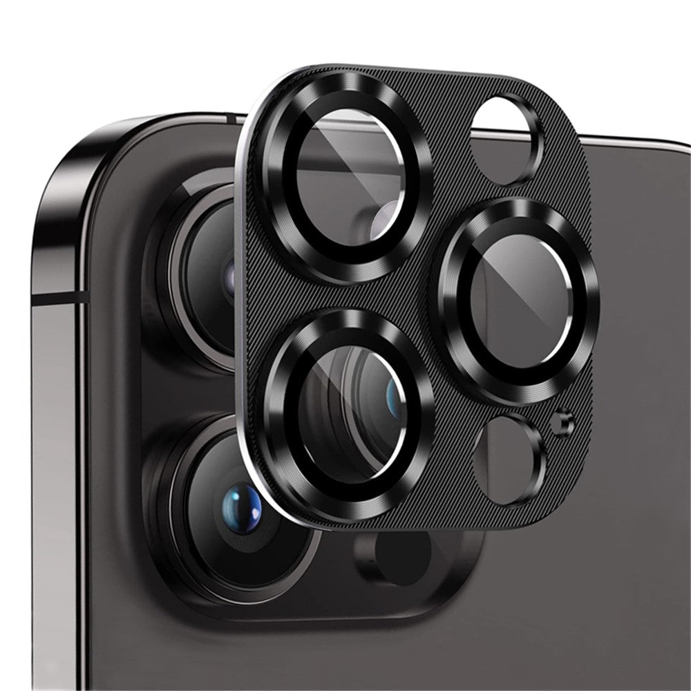 NORTHJO Camera Lens Protector for iPhone 13 Pro / 13 Pro Max , Anti-Scratch CD Vein Tempered Glass Integrated Lens Film