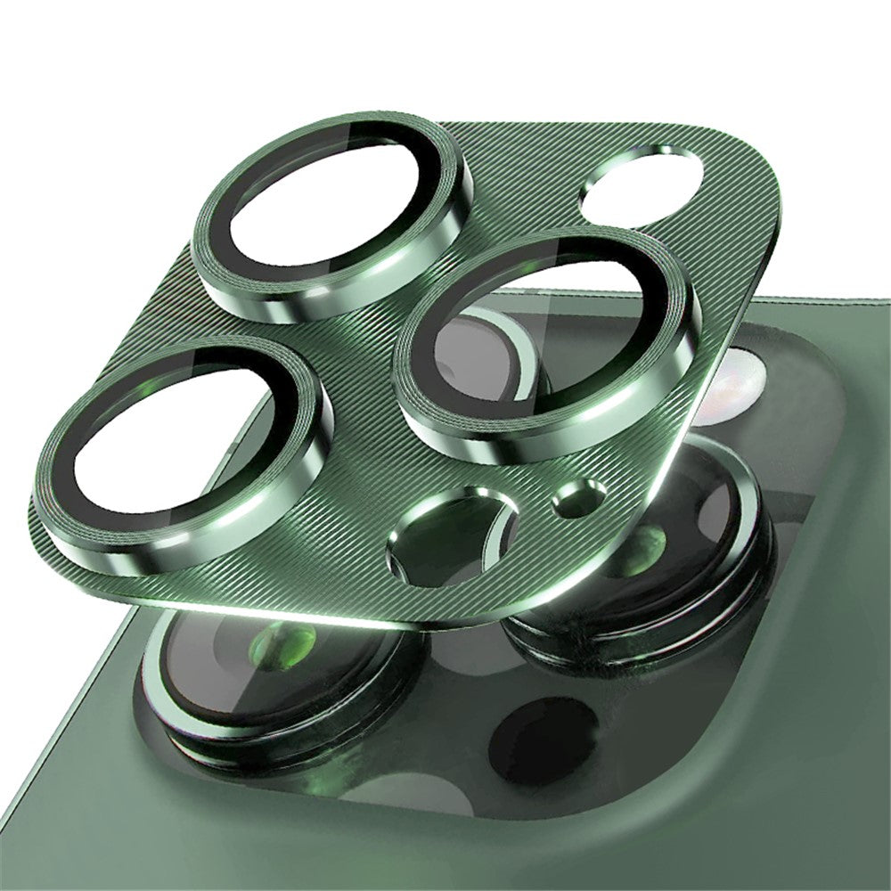 NORTHJO Camera Lens Protector for iPhone 13 Pro / 13 Pro Max , Anti-Scratch CD Vein Tempered Glass Integrated Lens Film