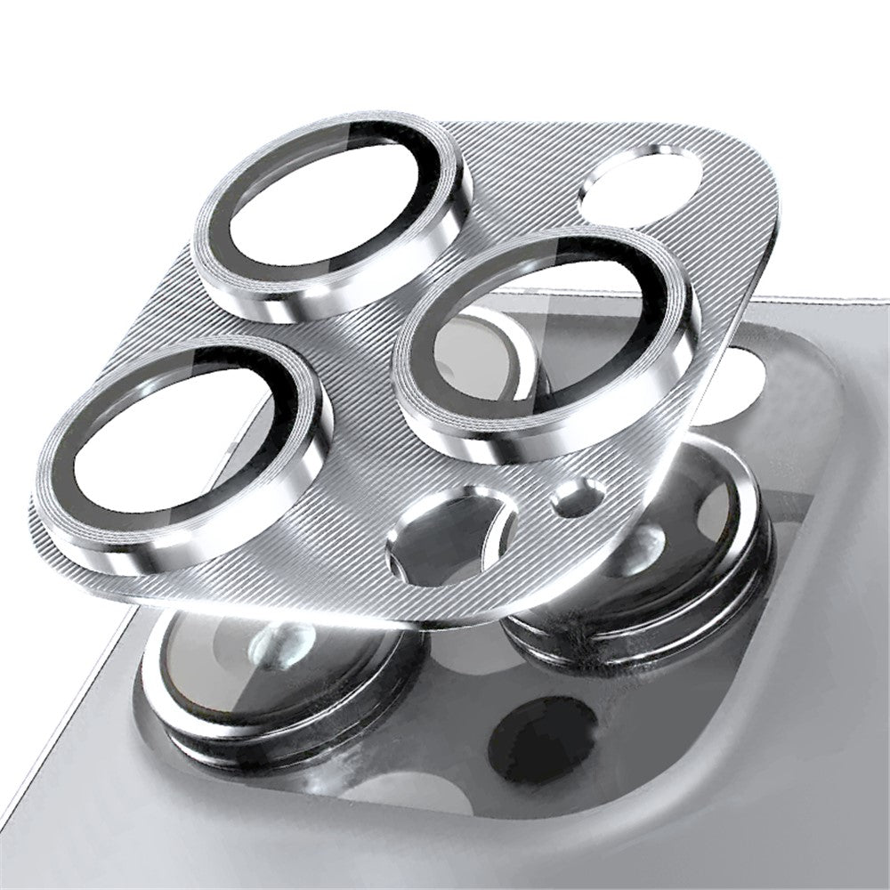 NORTHJO Camera Lens Protector for iPhone 13 Pro / 13 Pro Max , Anti-Scratch CD Vein Tempered Glass Integrated Lens Film