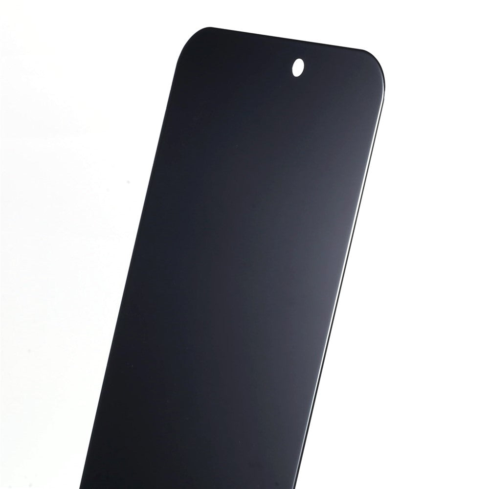 For iPhone 15 Pro Anti-peep High Aluminium-silicon Glass Film Full Glue Silk Printing Full Coverage Screen Protector
