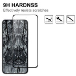 For Samsung Galaxy S23 FE AGC Tempered Glass with Black Edge Full Glue Full Coverage Screen Protector