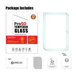 ENKAY HAT PRINCE 2Pcs for Honor Pad X8 Pro / X9 High Aluminium-silicon Glass Film 9H 0.33mm Clear 2.5D Screen Protector