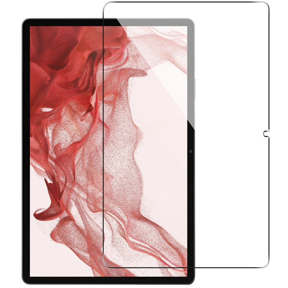 For Samsung Galaxy Tab S10+ / S9+ / Tab S8+ / Tab S7 FE Arc Edge Tempered Glass Screen Film Tablet Screen Protector