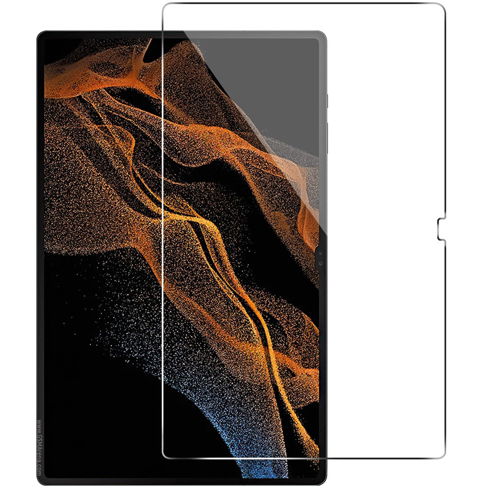 Samsung Galaxy Tab S11 Ultra / S10 Ultra / S9 Ultra / Tab S8 Ultra Surfplatta Skärmskydd Arc Edge Dammtät Härdat Glas Skärmfilm