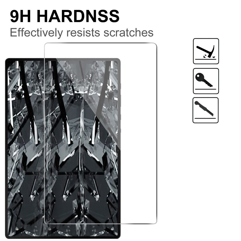 Samsung Galaxy Tab S11 Ultra / S10 Ultra / S9 Ultra / Tab S8 Ultra Surfplatta Skärmskydd Arc Edge Dammtät Härdat Glas Skärmfilm