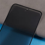 For Samsung Galaxy S23 FE Anti-Peep Screen Protector Full Cover Silk Printing Black Edge Tempered Glass Film