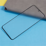 For Samsung Galaxy S23 FE Silk Printing Full Screen Protector Matte Anti-fingerprint Full Glue Tempered Glass Film