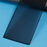 For Samsung Galaxy Z Fold5 5G Black Edge Screen Protector 180-Degree Anti-Spy Silk Printing Tempered Glass Film