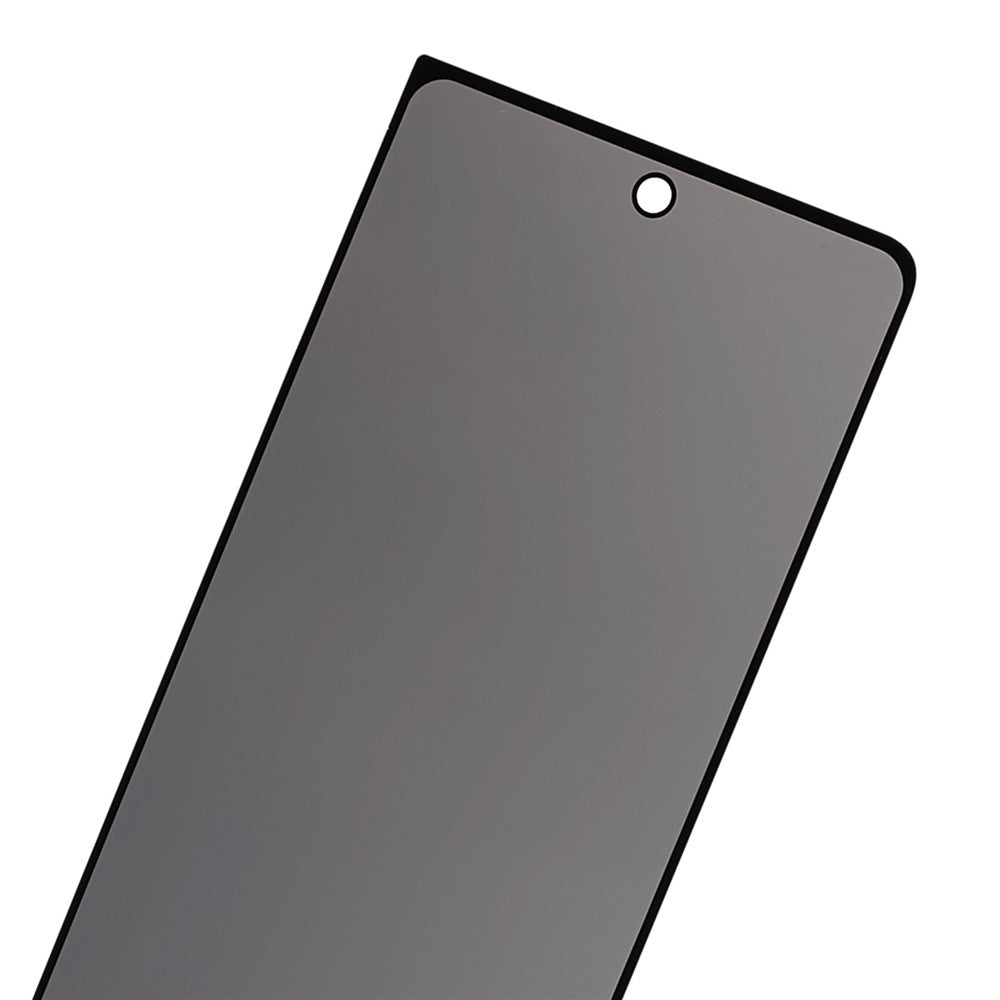 For Samsung Galaxy Z Fold5 5G Black Edge Screen Protector 180-Degree Anti-Spy Silk Printing Tempered Glass Film