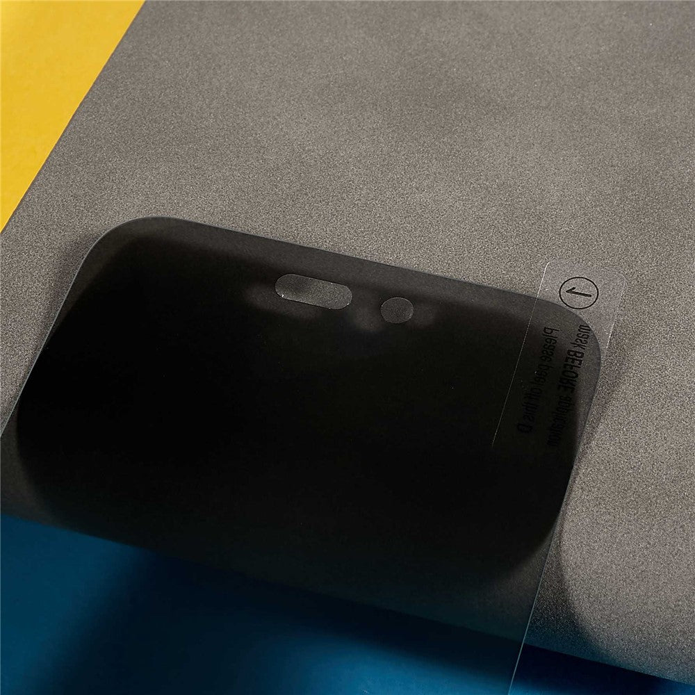 For iPhone 15 Pro Max Anti-scratch Full Screen Protector Anti-Peep Tempered Glass Film