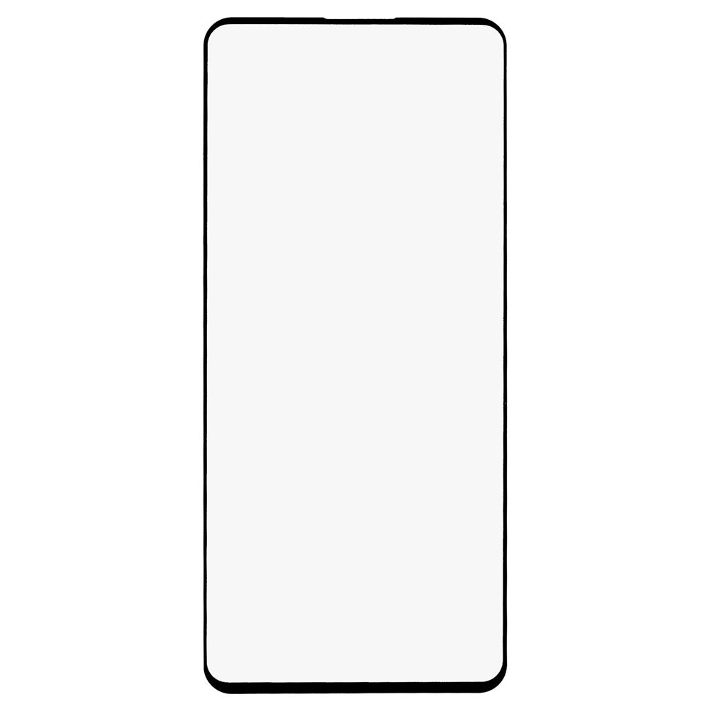 Tempered Glass Film for Honor 90 Lite 5G / X50i 5G , Silk Printing Full Glue Scratch-proof Full Screen Protector