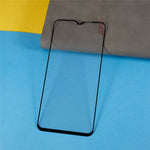 For Oppo A58 5G Silk Printing Tempered Glass Full Glue Anti-explosion Full Screen Protector